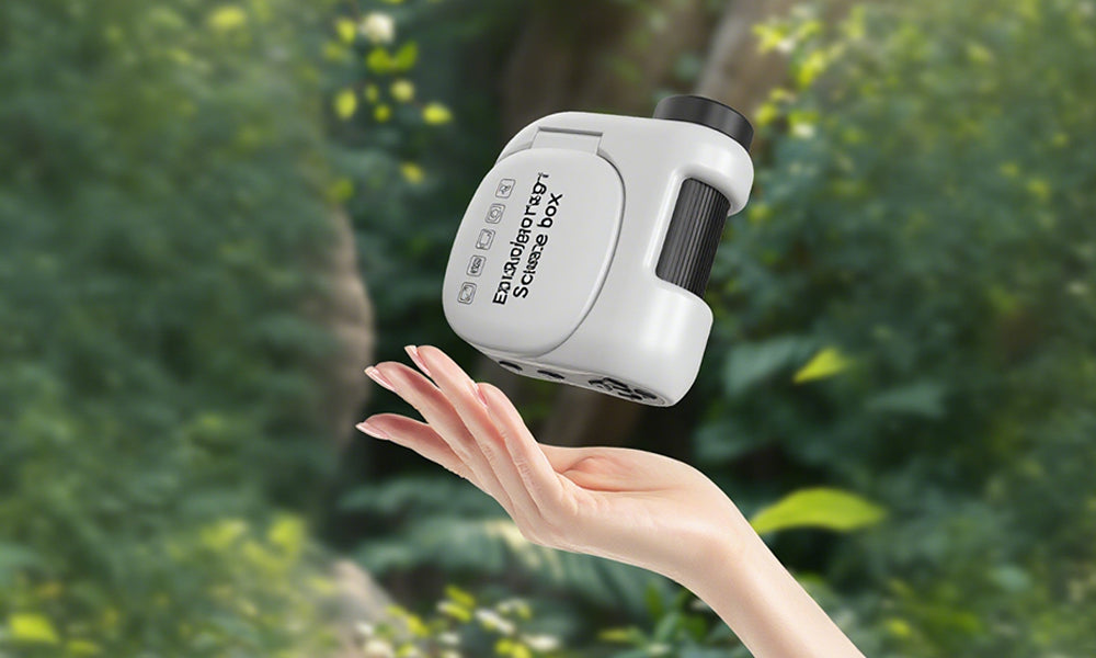 Portable Handheld DV Microscope Educational Science Kit