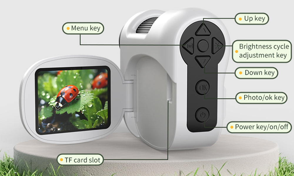 Portable Handheld DV Microscope Educational Science Kit