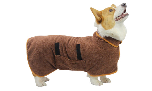Absorbent Pet Bathrobe Towel
