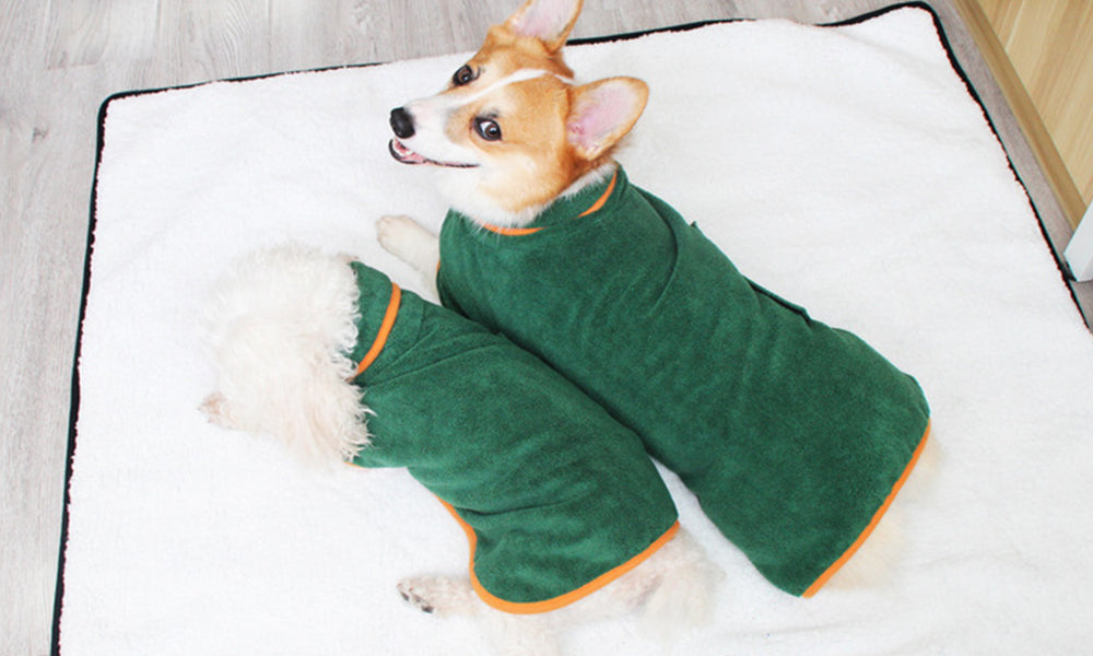 Absorbent Pet Bathrobe Towel
