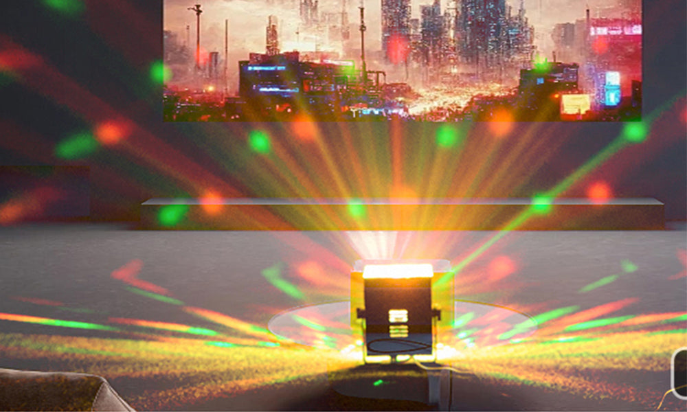 USB Powered Square LED Atmosphere Light Ambient Light for Bedroom Bar KTV Home