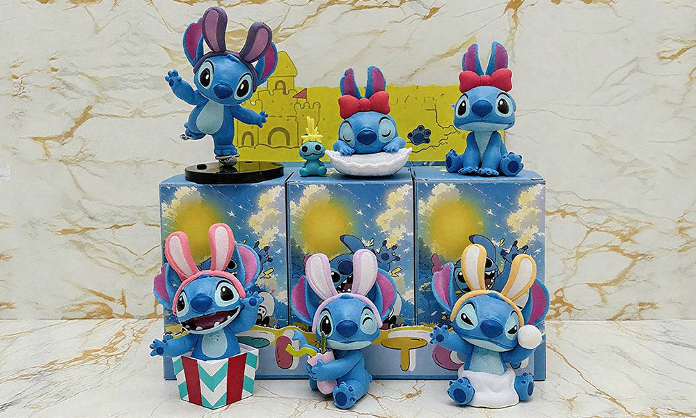 Cartoon Inspired Blind Box 6Pcs Set Collectible Figures Surprise Toys