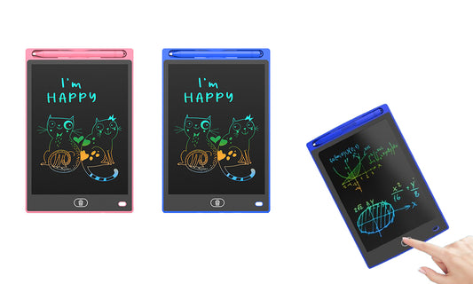 2 or 4Pcs 8.5 Inch LCD Writing Boards Color Screen Kids Drawing Doodle Pads