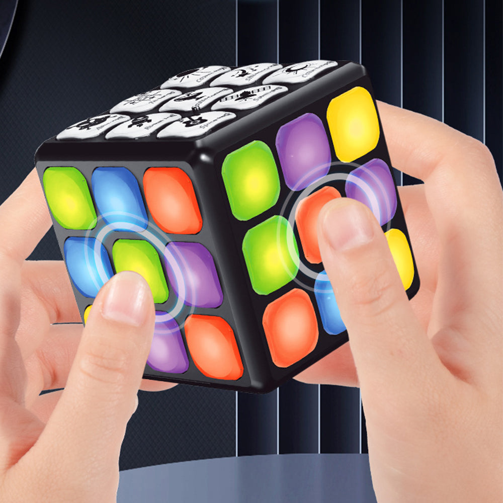 Music Interactive Game Cube 9 Modes Rechargeable Activity Toy for Kids