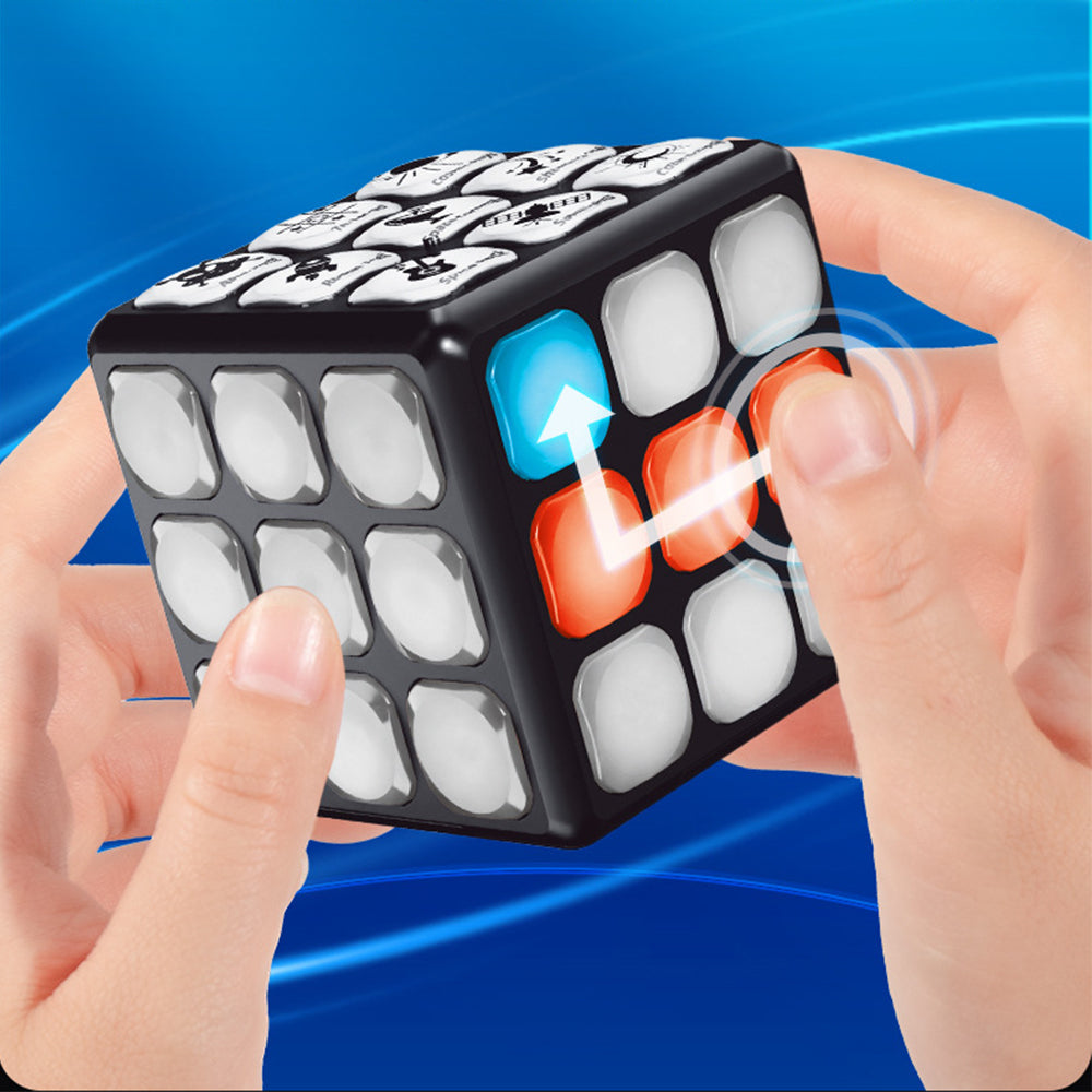 Music Interactive Game Cube 9 Modes Rechargeable Activity Toy for Kids
