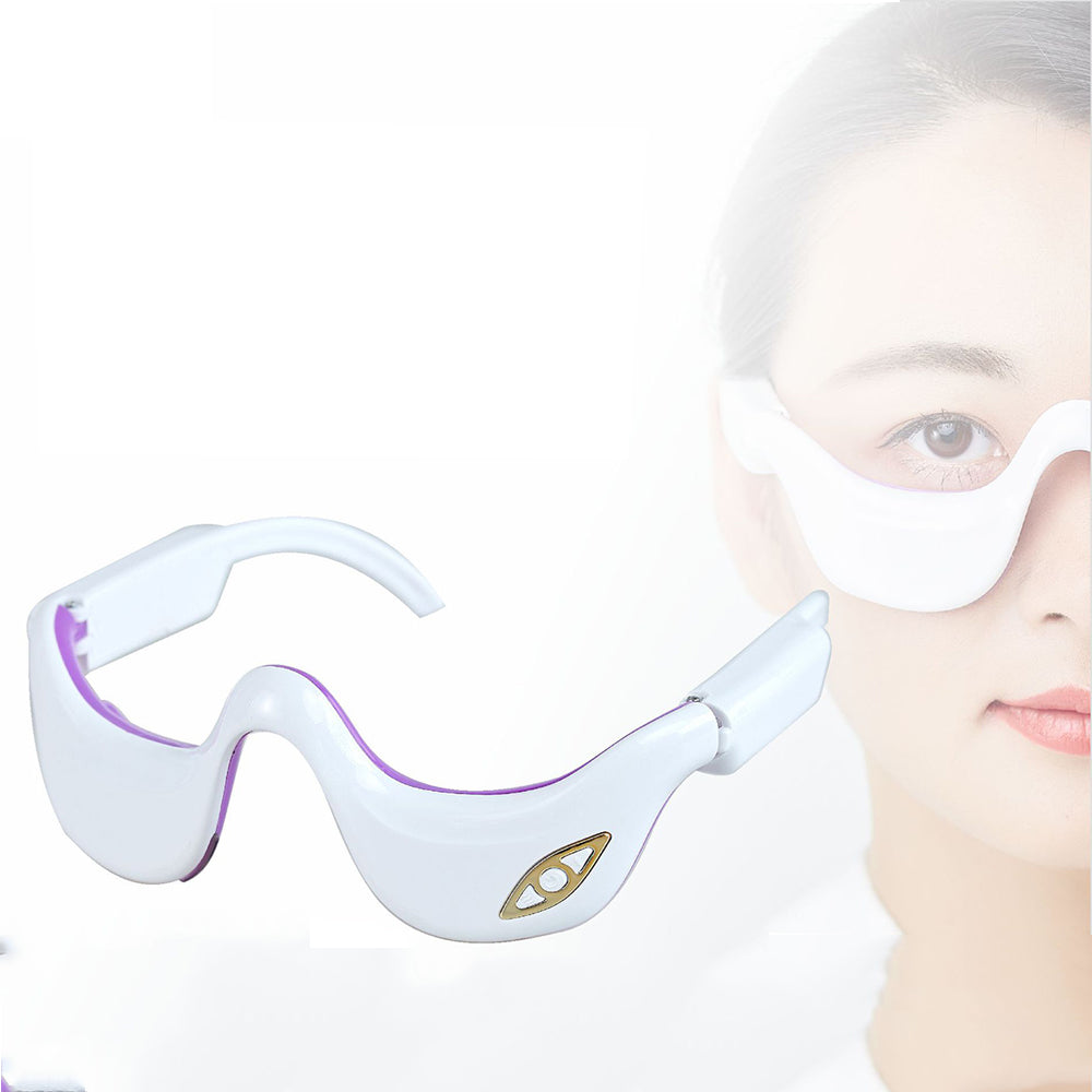 6-Mode Eye Massager with Heat Vibration and Pulse Portable Eye Care Device
