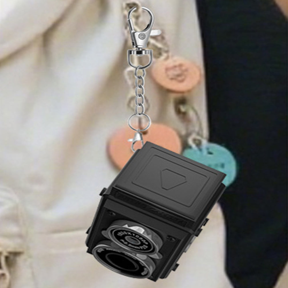 1080P Retro Mini Camera Dual Lens Auto Focus Digital Camera with 32GB SD Card