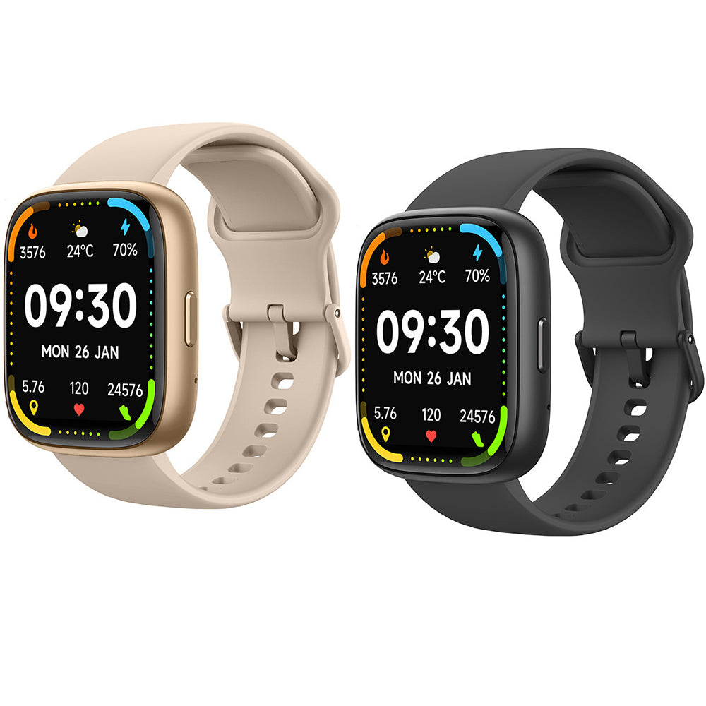 Bluetooth Smart Watch for Men Women Heart Rate Blood Oxygen Fitness Activity Tracker