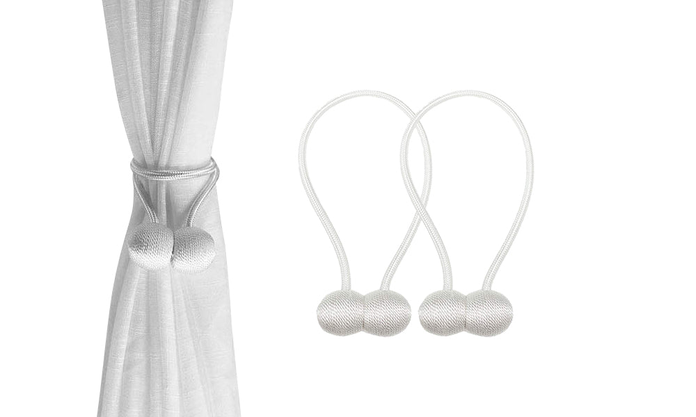 One Pair of Magnetic Curtain Tiebacks