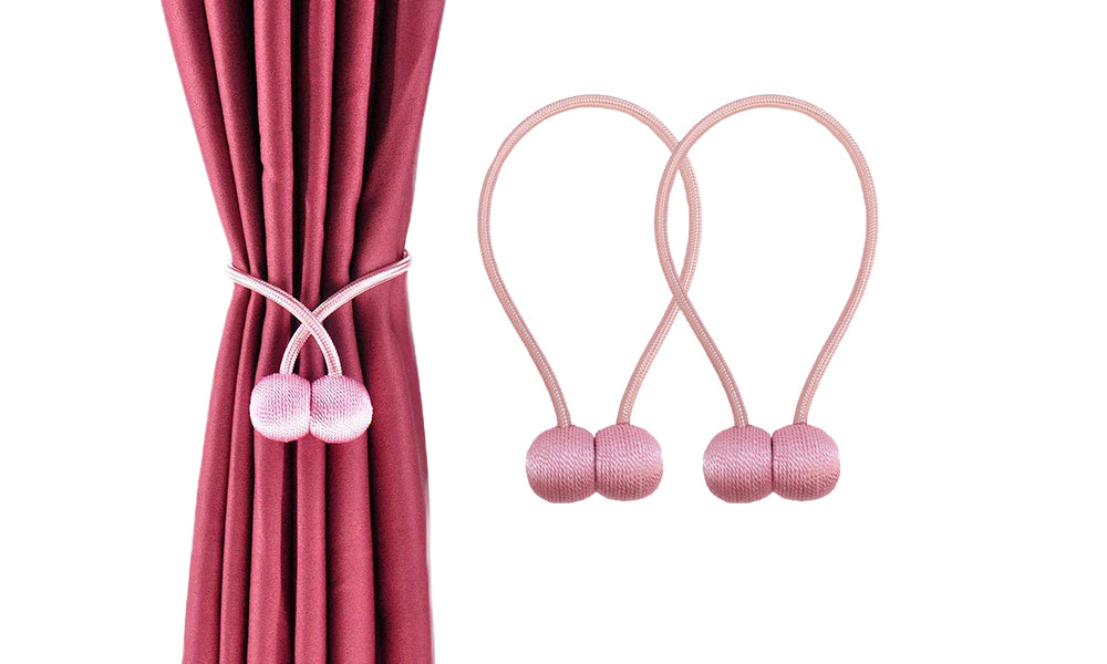 One Pair of Magnetic Curtain Tiebacks