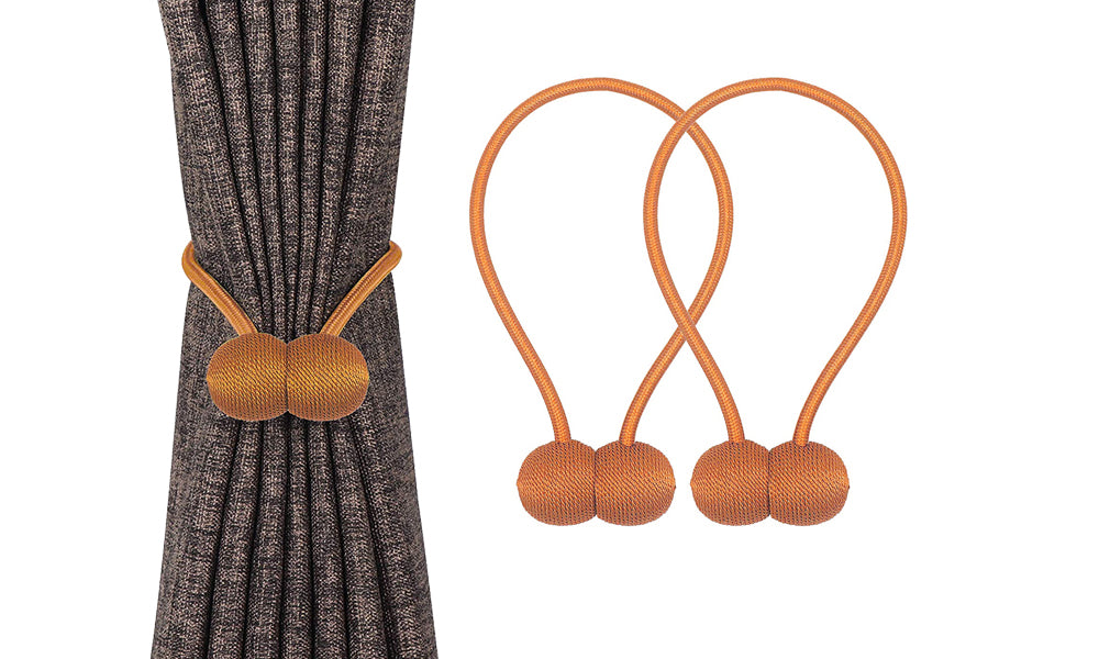 One Pair of Magnetic Curtain Tiebacks