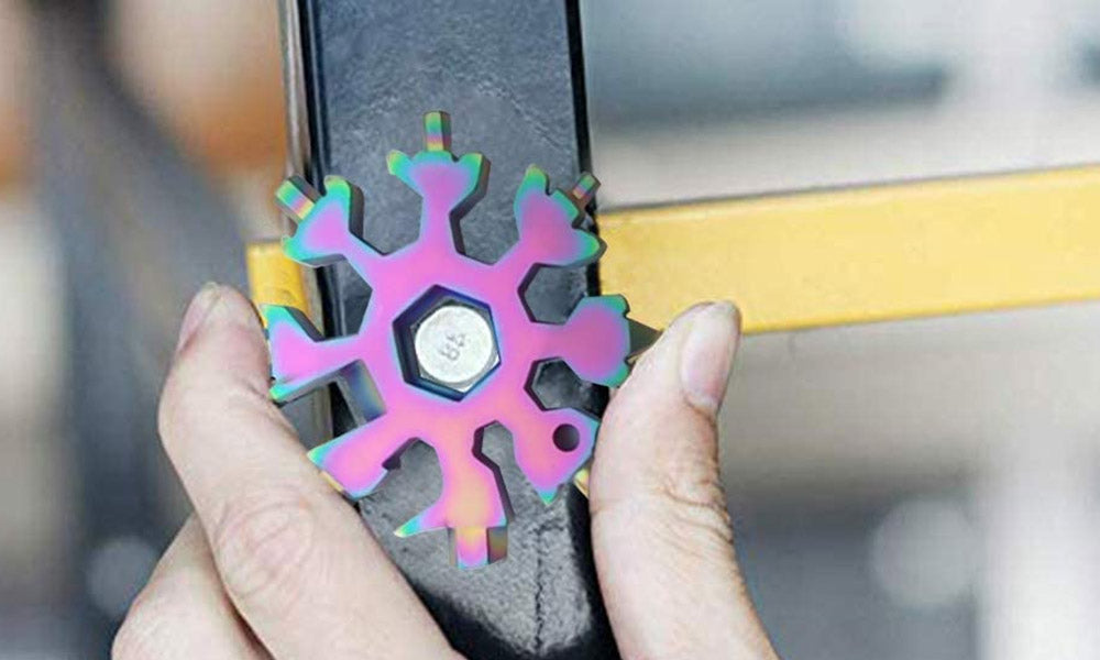 2 Pack of 18-in-1 Snowflake Multi-Tool