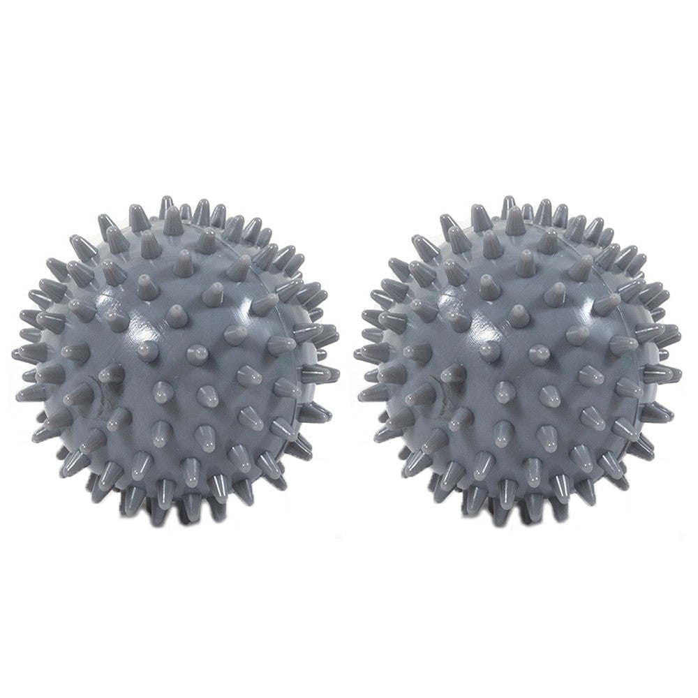 2Pcs Spiky Massage Balls - Grey