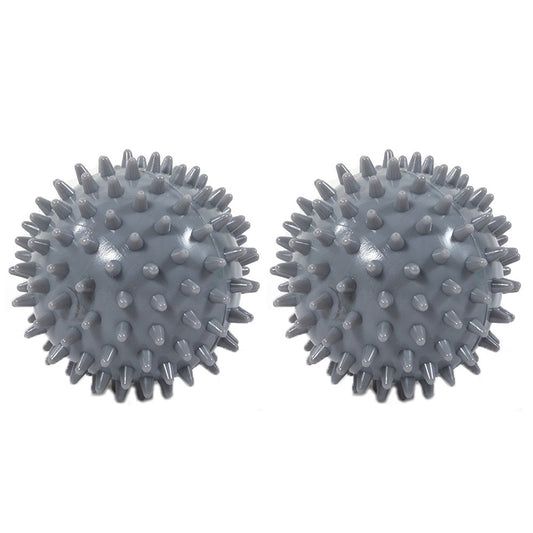 2Pcs Spiky Massage Balls - Grey