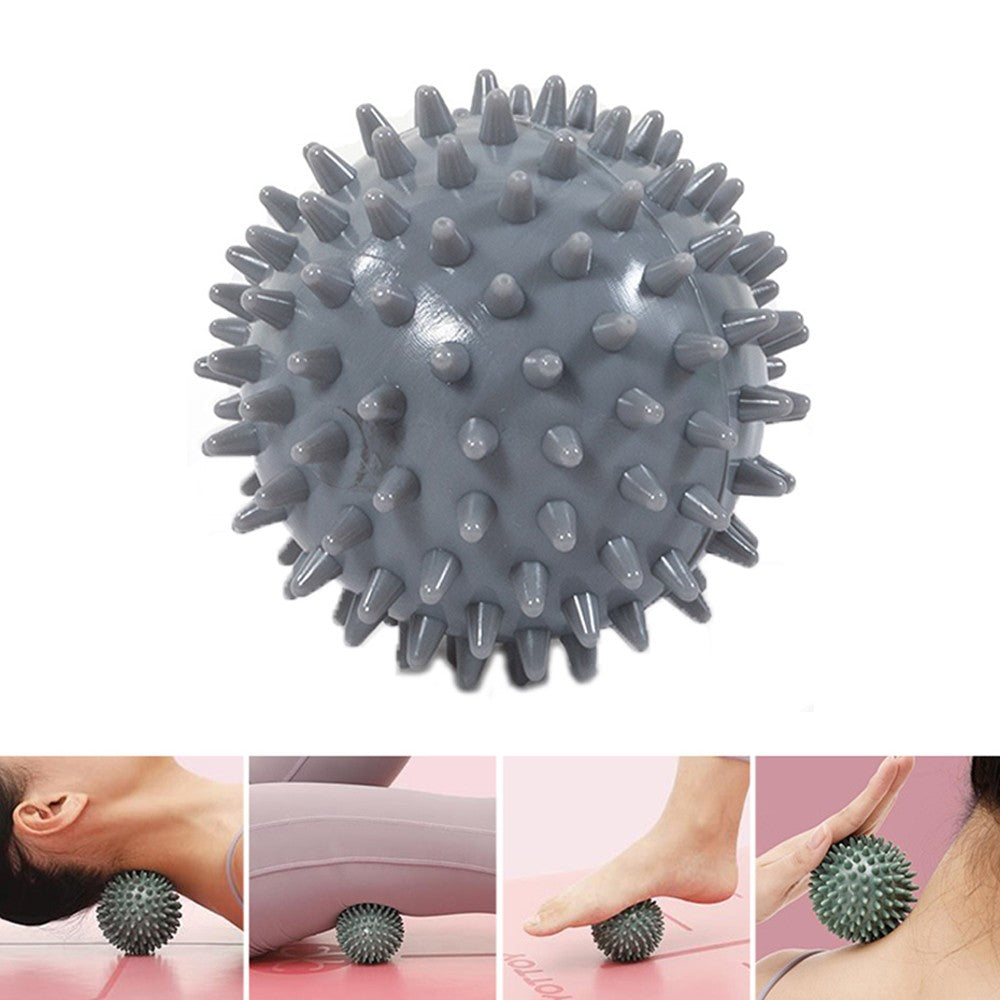2Pcs Spiky Massage Balls - Grey