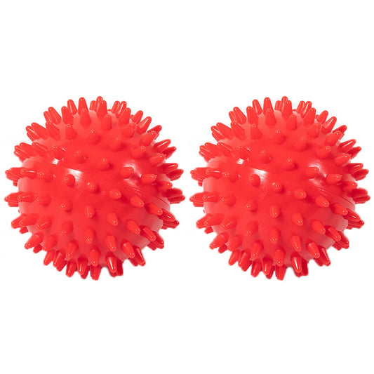 2Pcs Spiky Massage Balls - Red