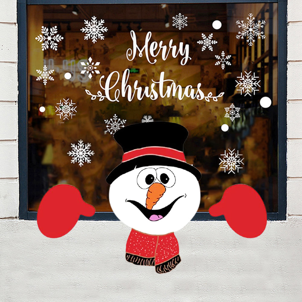 Christmas Fence Peeker Decoration