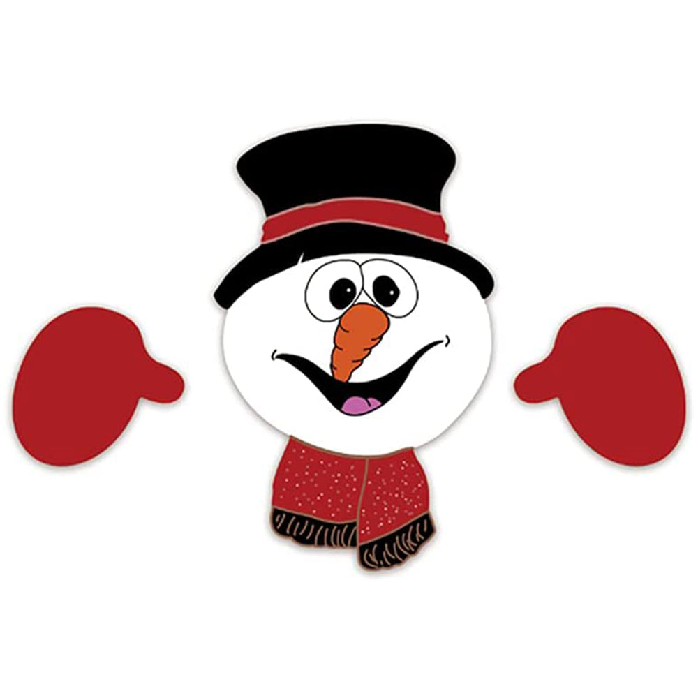 Christmas Fence Peeker Decoration