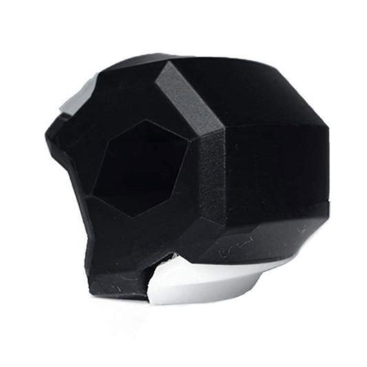 1Pc Jaw Exerciser Silicone Jawline Shaper Facial Exerciser - Black