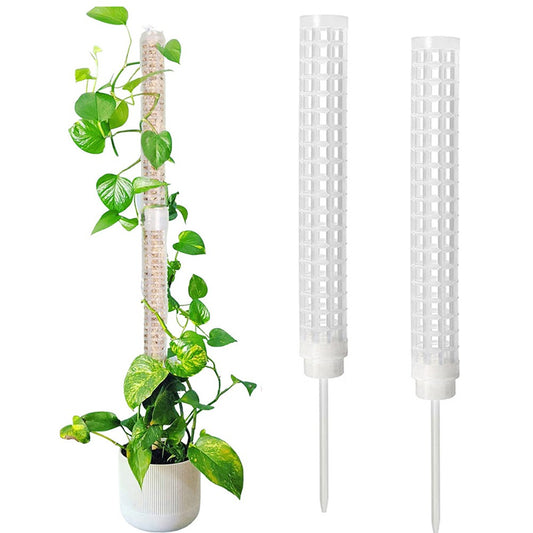 2Pcs 29cm Moss Pole Plant Stakes Plant Support for Climbing Plants
