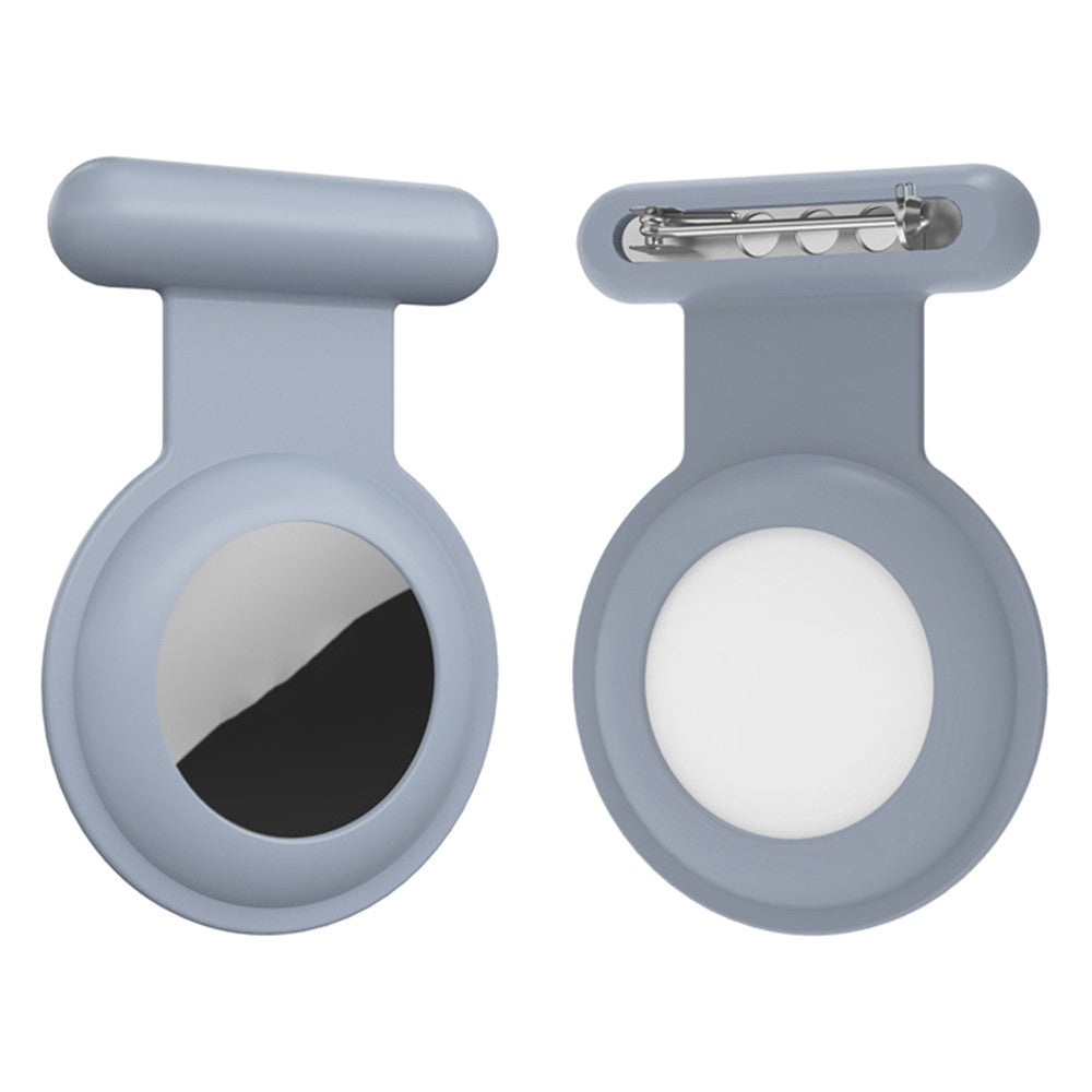 1Pc for Apple AirTag Protective Holder Case - Grey