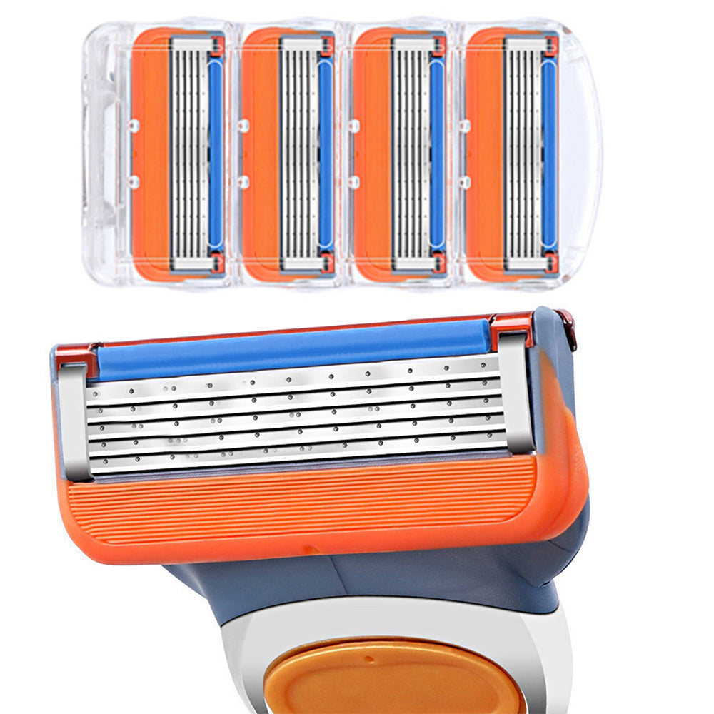 Non Brand 8Pcs 5 Layer Razor Blades Refills Compatible for Gillette Fusion5