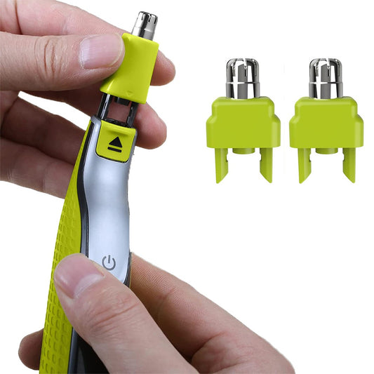 2Pcs Nose Hair Trimmer Replacement Head Compatible with Philips Norelco OneBlade