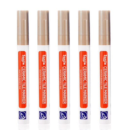 5Pcs Grout Tile Repair Pen - Brown