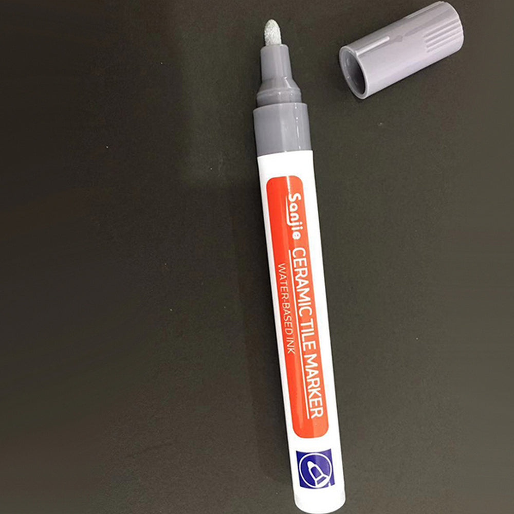 5Pcs Grout Tile Repair Pen Grout Pen Tile Paint Marker Grout Colorant Pens Grey