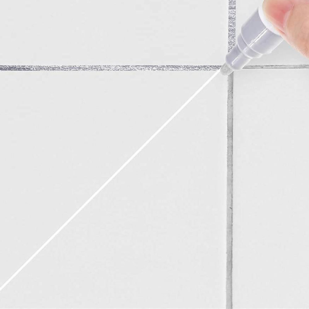 5Pcs Grout Tile Repair Pen Grout Pen Tile Paint Marker Grout Colorant Pens Grey