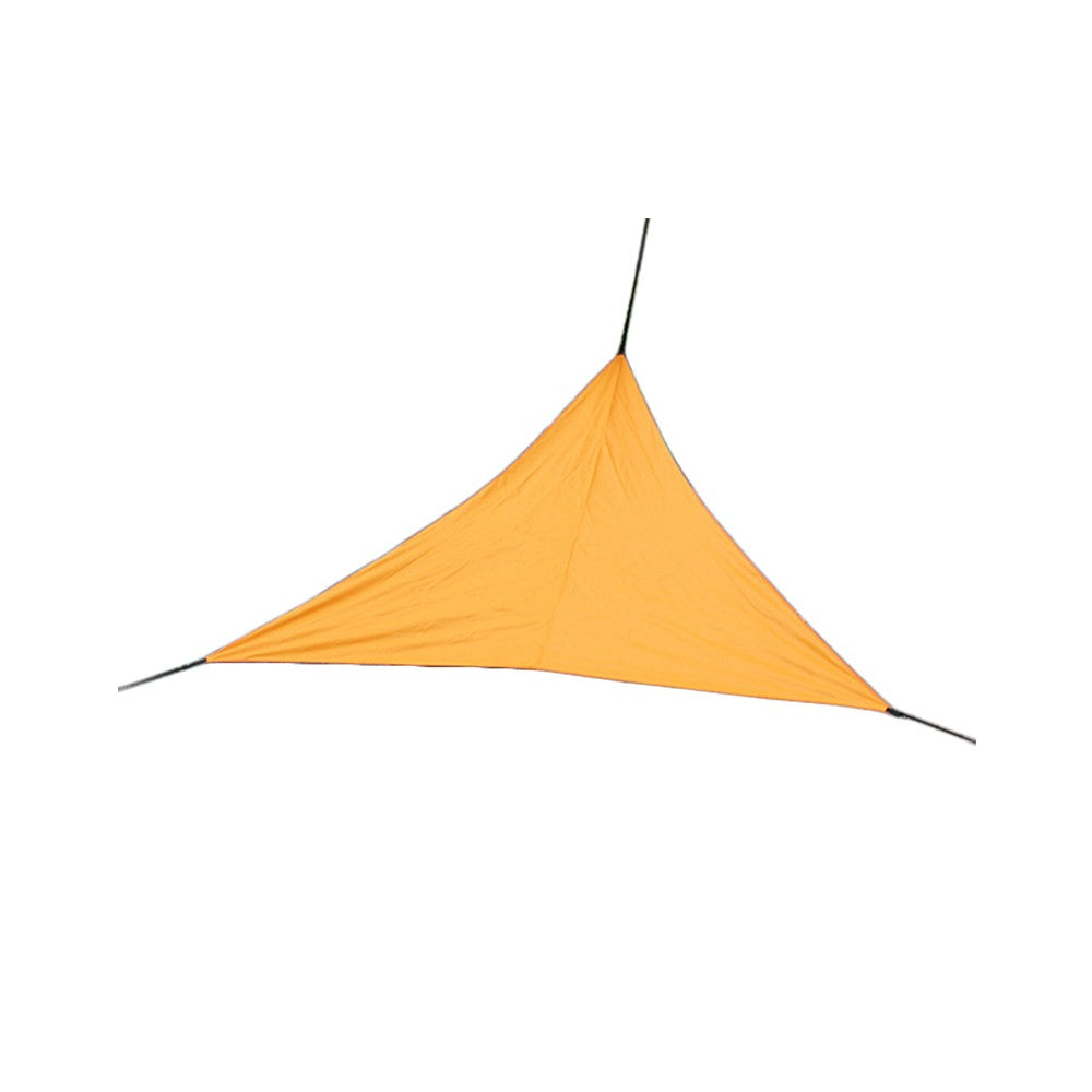 4x4x4m Triangle Outdoor Garden Canopy Cover - Orange