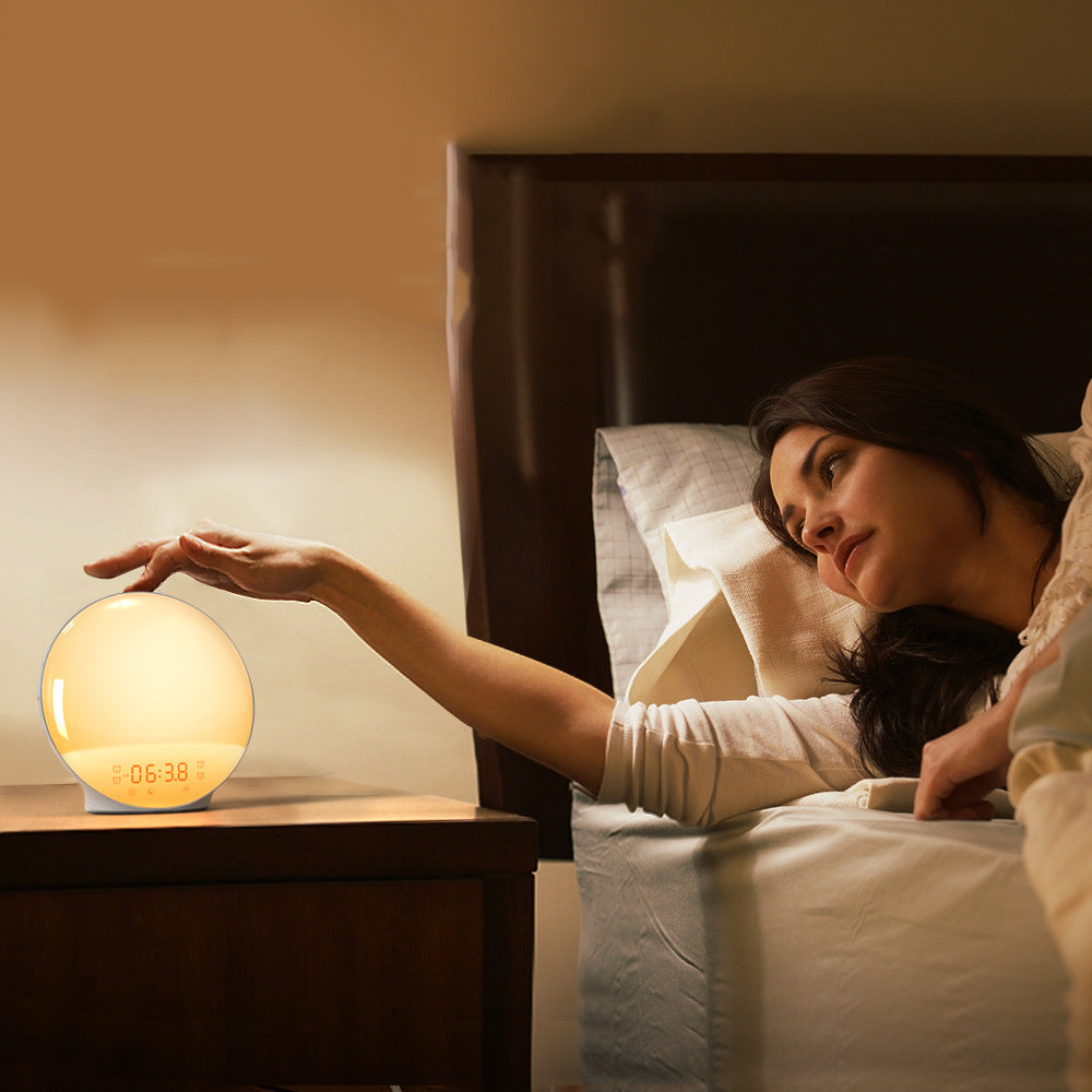 2Pcs Sunrise Alarm Clock & Wake Up Light