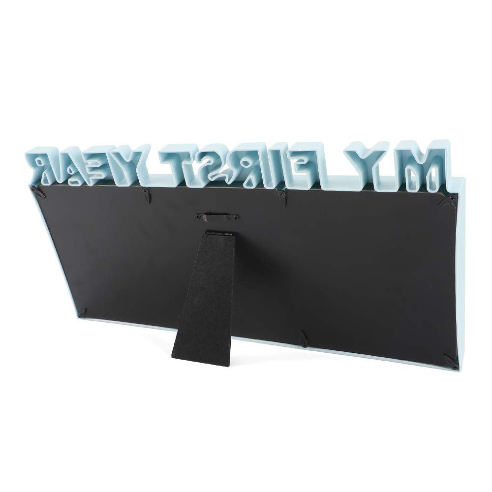 My First Year Baby Keepsake Frame - Blue