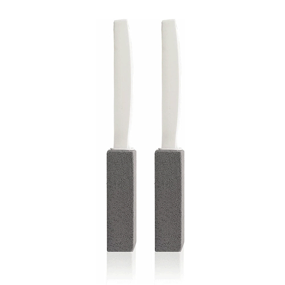 2Pcs Pumice Stone Toilet Bowl Clean Brush with Handle Remove Toilet Bowl Hard Water Ring for Hard Water Stain