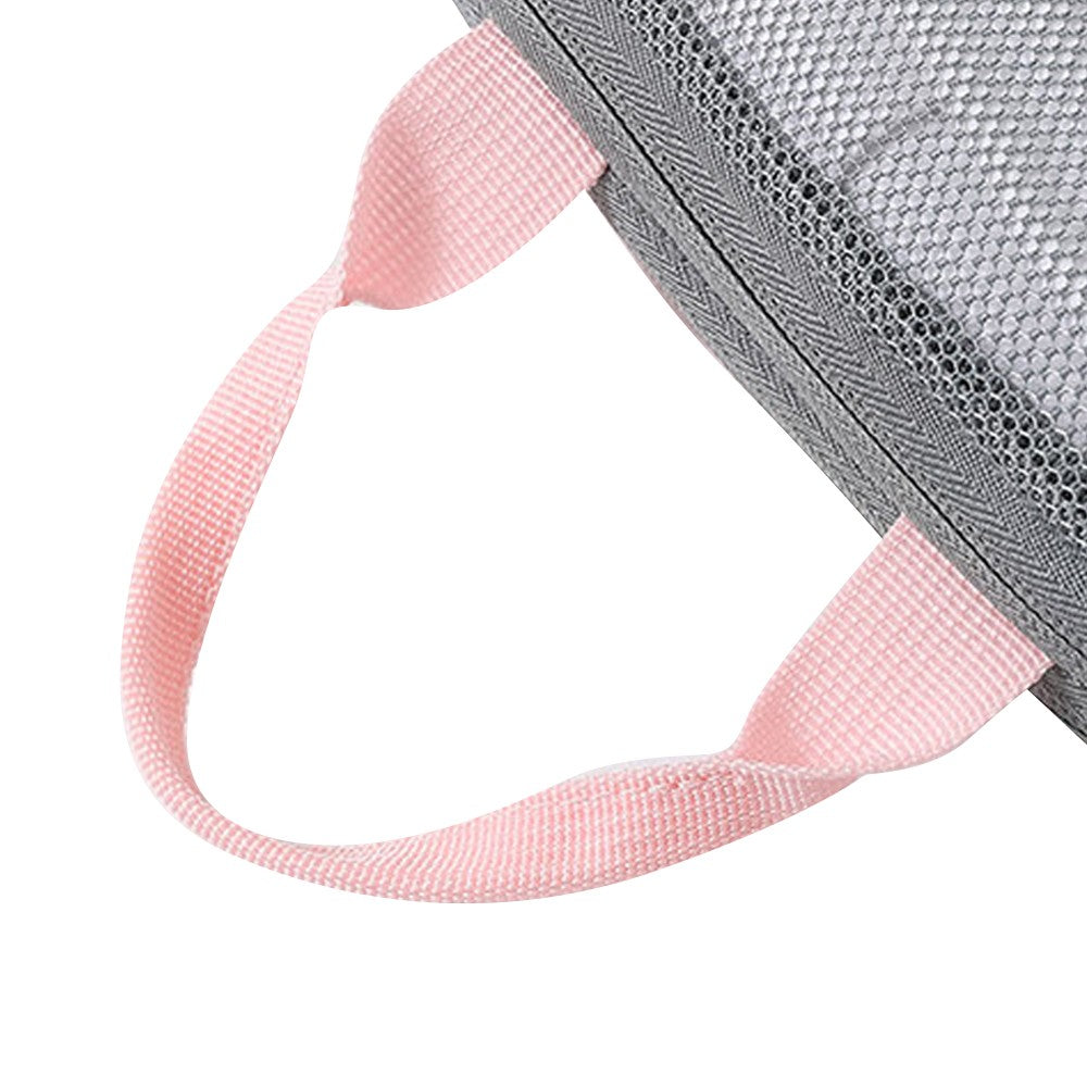 6Pcs Compression Packing Cubes Travel Bags Luggage Organizers Travel Essentials Pink