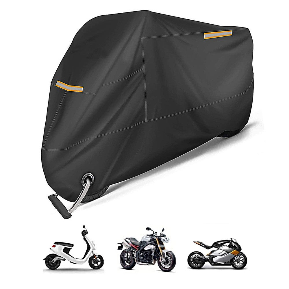 245x105x125cm Water-Resistant Motorcycle Bike Cover Scooter Protective Cover