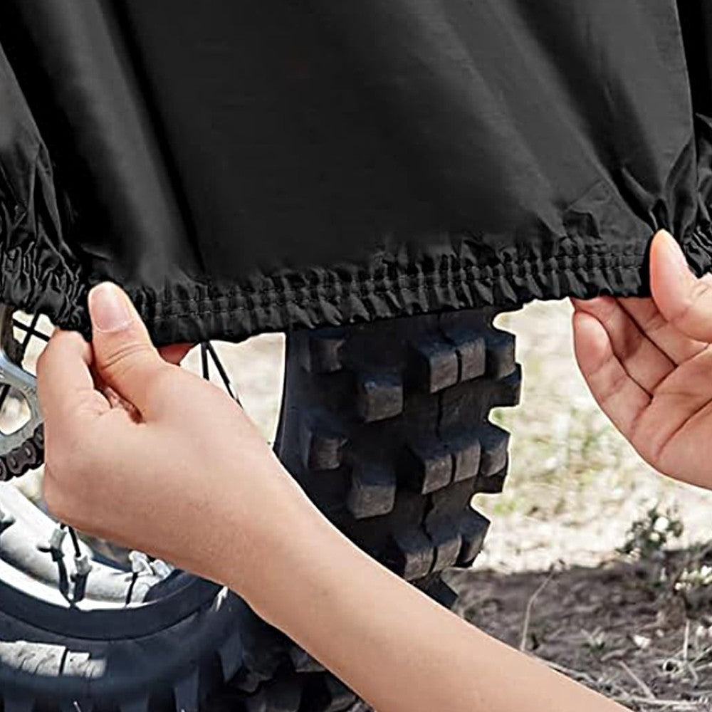 220x95x110cm Water-Resistant Motorcycle Bike Cover Scooter Protective Cover