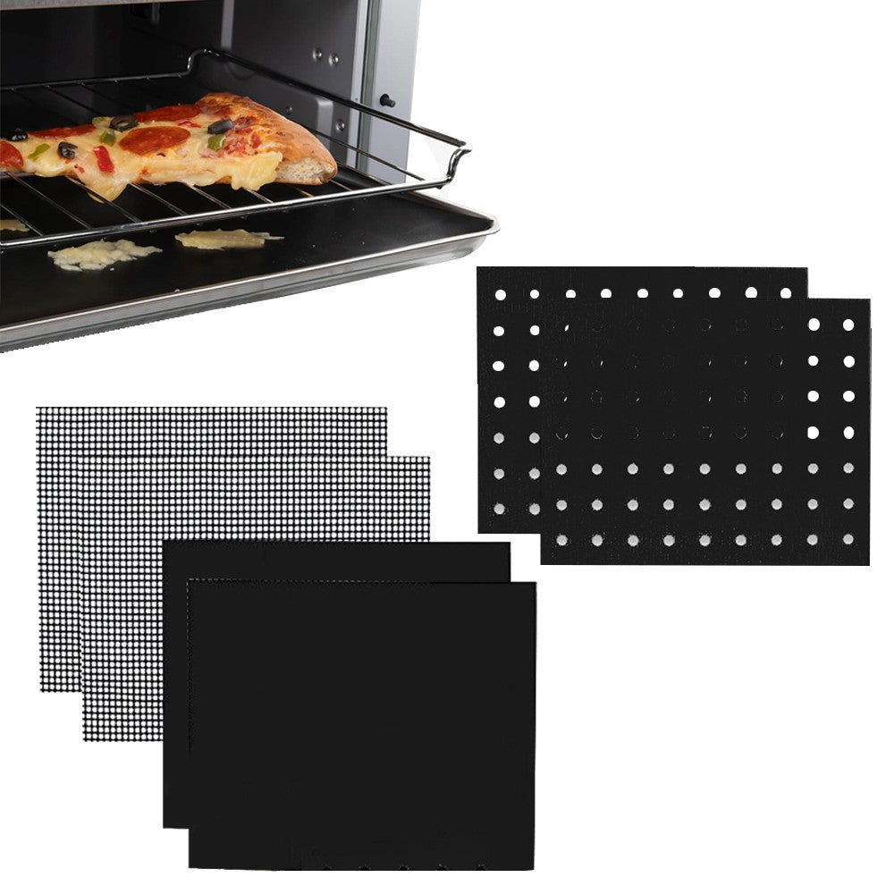 12Pcs Non-Stick BBQ Mat Reusable Liners for Toaster Oven Air Fryer