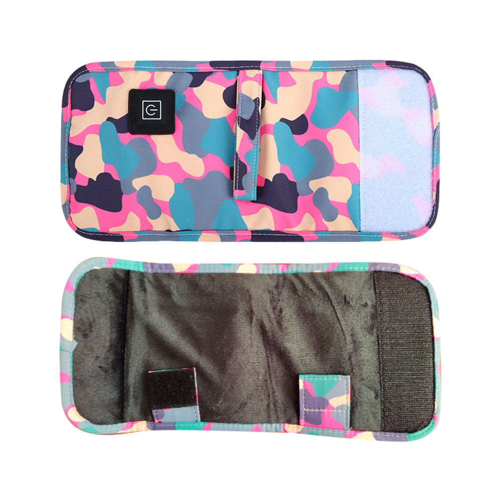 Portable Baby Bottle Milk Warmer with 3 Temperature Settings - Colorful