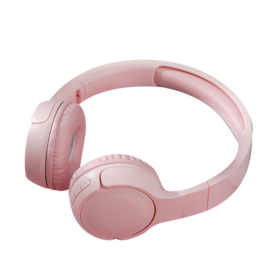 Bluetooth 5.0 Headphones Wireless Over Ear Headset Stereo Headset - Pink