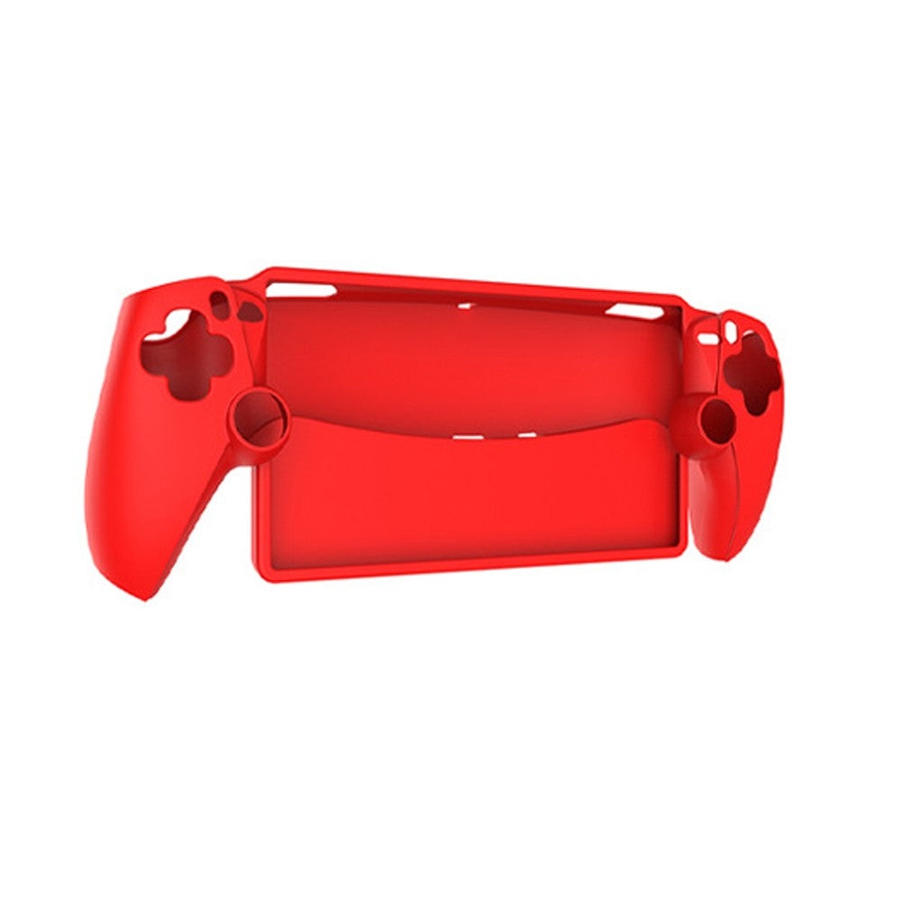 Protective Case Soft Silicone Cover for Playstation 5 Portal - Red