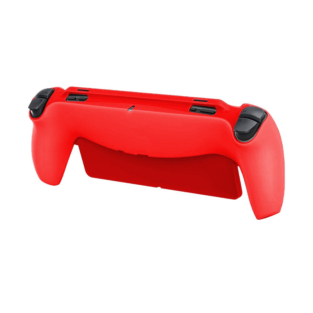 Protective Case Soft Silicone Cover for Playstation 5 Portal - Red