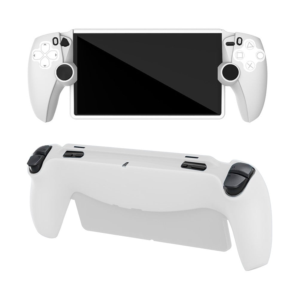 Protective Case Soft Silicone Cover for Playstation 5 Portal - White