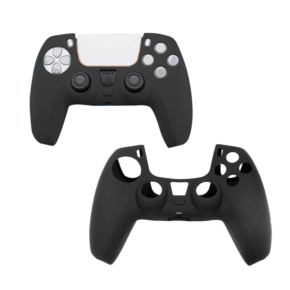 Protective Case Soft Silicone Cover for Sony Playstation 5 Controller - Black
