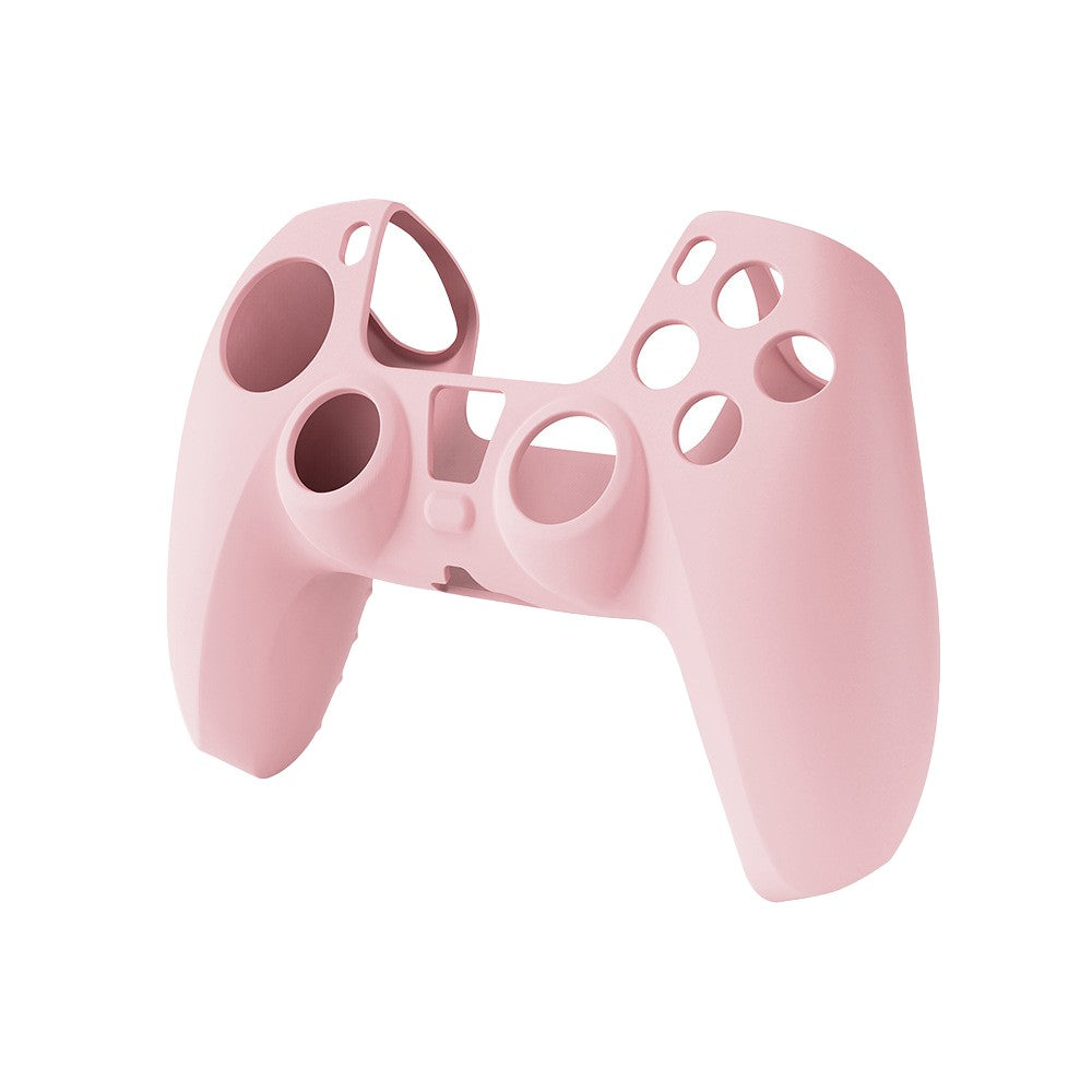 Protective Case Soft Silicone Cover for Sony Playstation 5 Controller - Pink