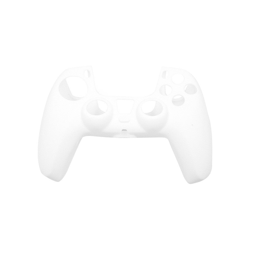 Protective Case Soft Silicone Cover for Sony Playstation 5 Controller - White