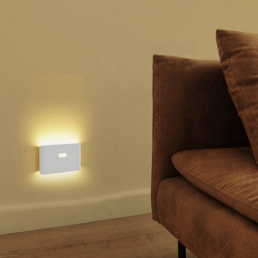 4Pcs LED Motion Sensor Night Light USB Rechargeable Sensor Wall Light