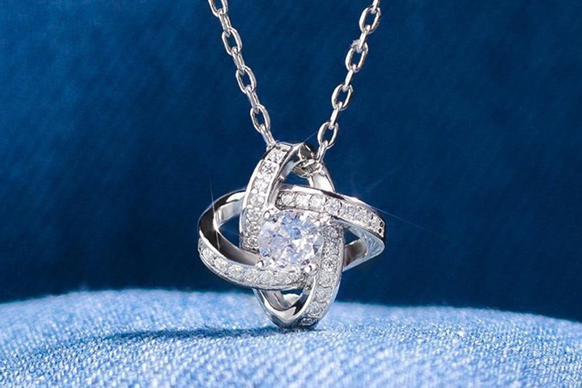 Eternal Preserved Rose Necklace with Box Set for Mom Girlfriend Wife