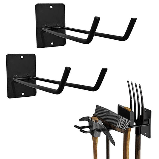 2Pcs 25cm Long Garage Hook Wall Mount Storage Hook Garage Tool Hanger Organizer