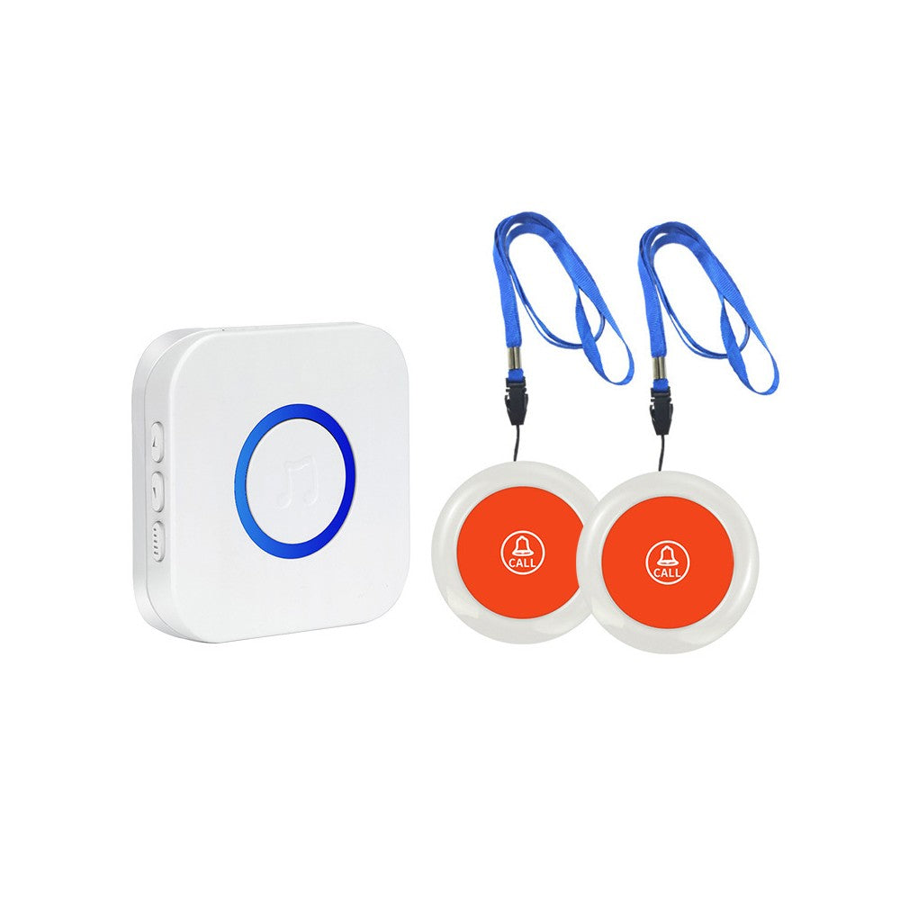 Wireless Caregiver Pager SOS Call Button for Patients Elderly Pregnant Disabled